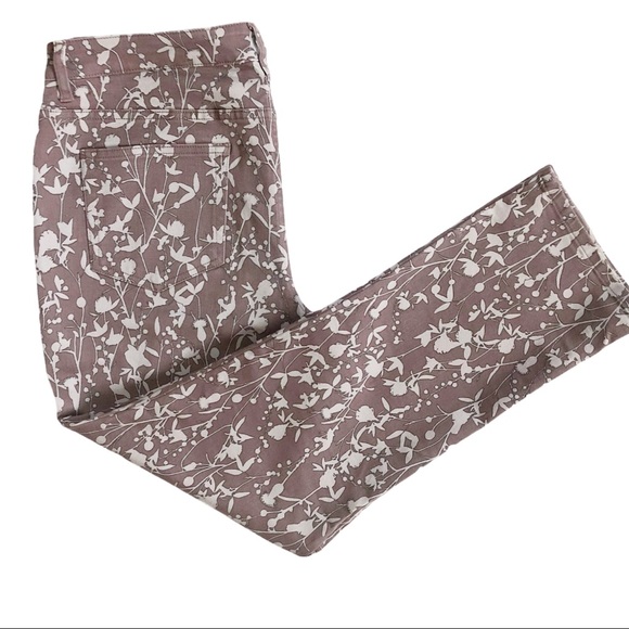 LOGO BY LORI GOLDSTEIN Floral Straight Leg… - Picture 4 of 9